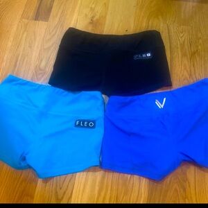 Fleo SOLD Booty workout shorts Bundle Small/Medium